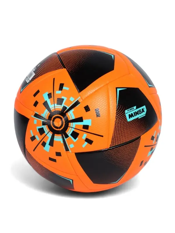 Футбольный мяч Minsa FB300 HYBRID, гибридная сшивка, 24 панели, размер 5 Футбольный мяч Minsa FB300 HYBRID, гибридная сшивка, 24 панели, размер 5