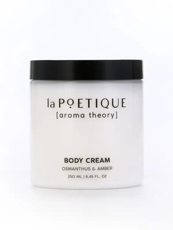 Крем для рук и тела парфюмированный laPOETIQUE, 250 мл, аромат османтус и амбра