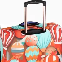 Чехол для чемодана &laquo;Воздушные шары&raquo;, 28", разноцветный