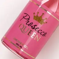 Гель для душа шампанское Prosecco Queen, 250 мл, Чистое счастье