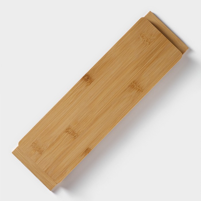 Набор банок фарфоровых для сыпучих продуктов на бамбуковой подставке BellaTenero «Тюльпан», 7 предметов: 3 банки 300 мл, 3 ложки, подставка, керамические, цвет белый