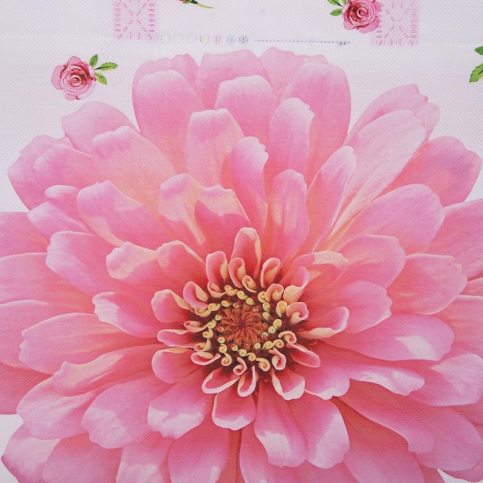 Сумка хозяйственная без застёжки, цвет розовый Сумка хозяйственная без застёжки, цвет розовый