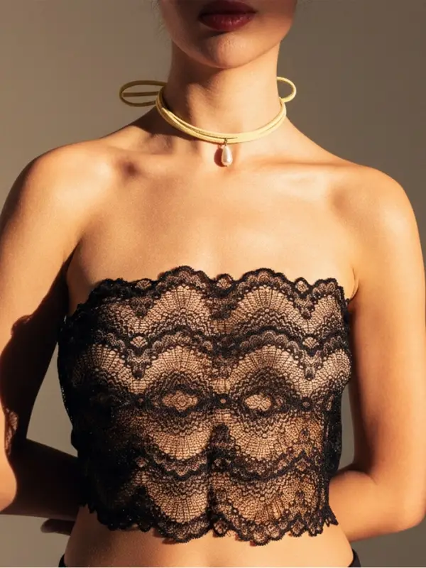 Чокер на шнурке с подвеской &laquo;Жемчужная капля&raquo;, L=134 см, белый, жёлтый