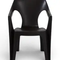 Кресло садовое Decorona DeForma, 55&times;53.5&times;78.5 см, пластиковое, цвет тёплый орех