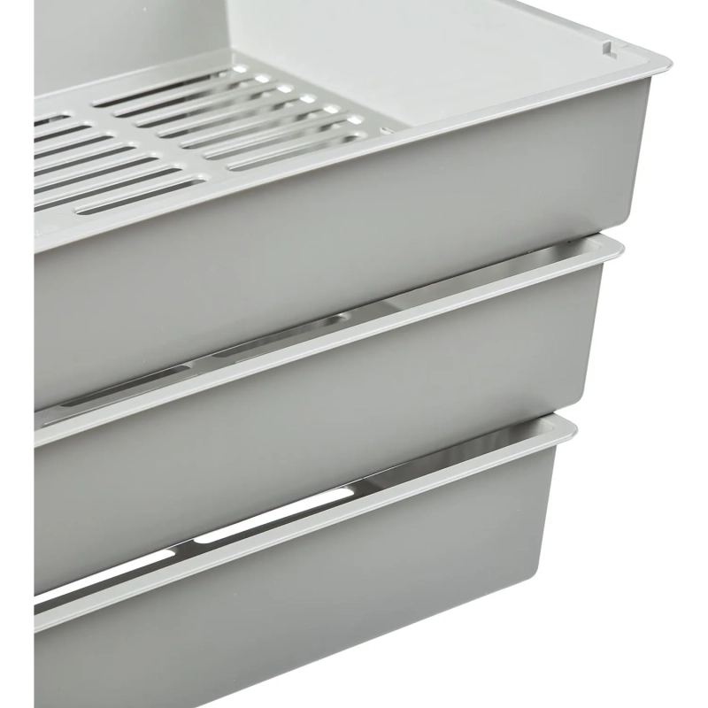 Лоток горизонтальный Attache решетчатый серый ЛТ293АЕ