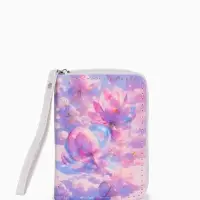 Кошелек жен 07-01-01 Июнь2535 цветы, 12*1,5*9 см, 2 отд+отд/молн, д/карт, сиреневый Кошелек жен 07-01-01 Июнь2535 цветы, 12*1,5*9 см, 2 отд+отд/молн, д/карт, сиреневый