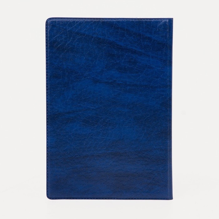Обложка для паспорта, цвет синий Обложка для паспорта, цвет синий