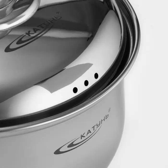 Ковш Катунь &laquo;Гретта&raquo;, 1.8 л, d=16 см, капсульное дно, индукция, нержавеющая сталь