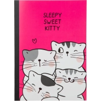 Тетрадь общая So Many Cats 60л, B5, блок бел, клетка,в ассортимент