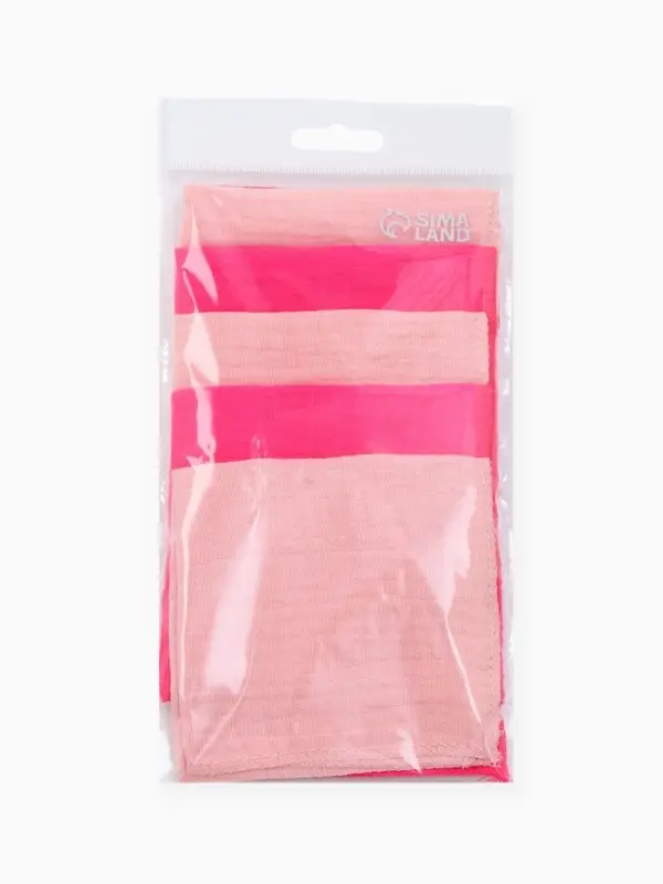 Набор платочков Крошка Я Bright star 20*20 см - 6 шт, муслин, 100 % хлопок