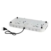 Плитка электрическая Luazon LHP-003, 2 конфорки, 2000 Вт, нагреватель спираль, белая