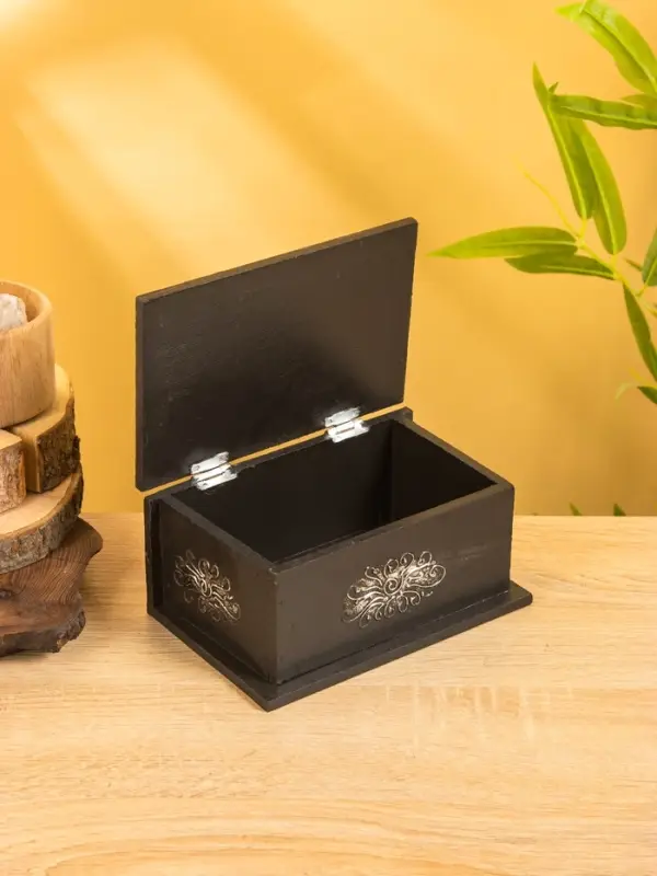 Шкатулка "Сердца" 18х12х8 см, МДФ