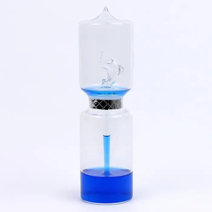 Тепловой фонтан, антистресс, синий