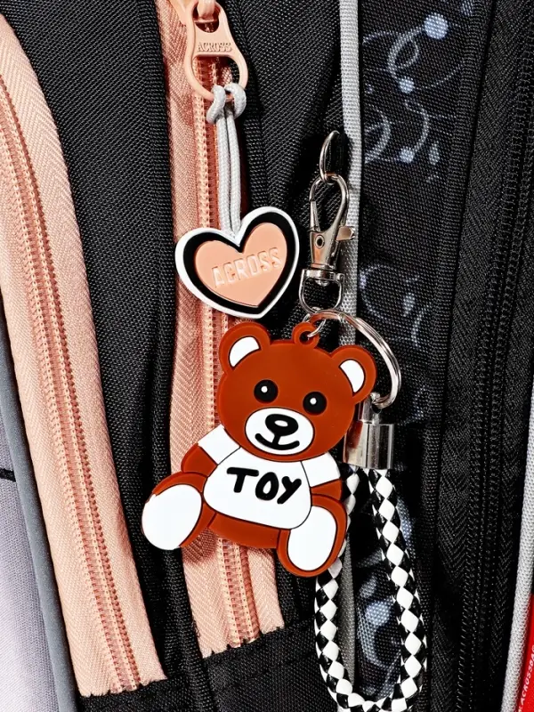 Рюкзак каркасный Across 410 40*33*15 наполн:мешок,пенал, дев, чер/сер 25-410-11 Рюкзак каркасный Across 410 40*33*15 наполн:мешок,пенал, дев, чер/сер 25-410-11