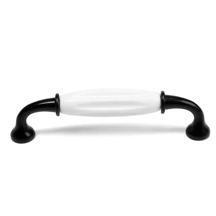 Ручка-скоба CAPPIO RSC012, пластик, м/о 128 мм, цвет черный Ручка-скоба CAPPIO RSC012, пластик, м/о 128 мм, цвет черный