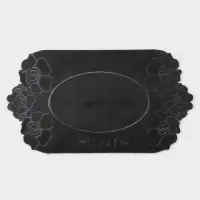 Коврик придверный Доляна Welcome, цветы, 41.5&times;75 см