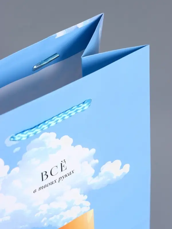 Пакет подарочный "Всё в твоих руках" ламинированный 18 х 22,3 х 10 см