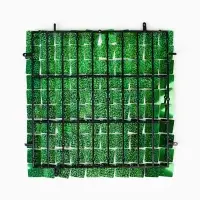 Панель с пайетками для фотозоны 30&times;30 см зеленая