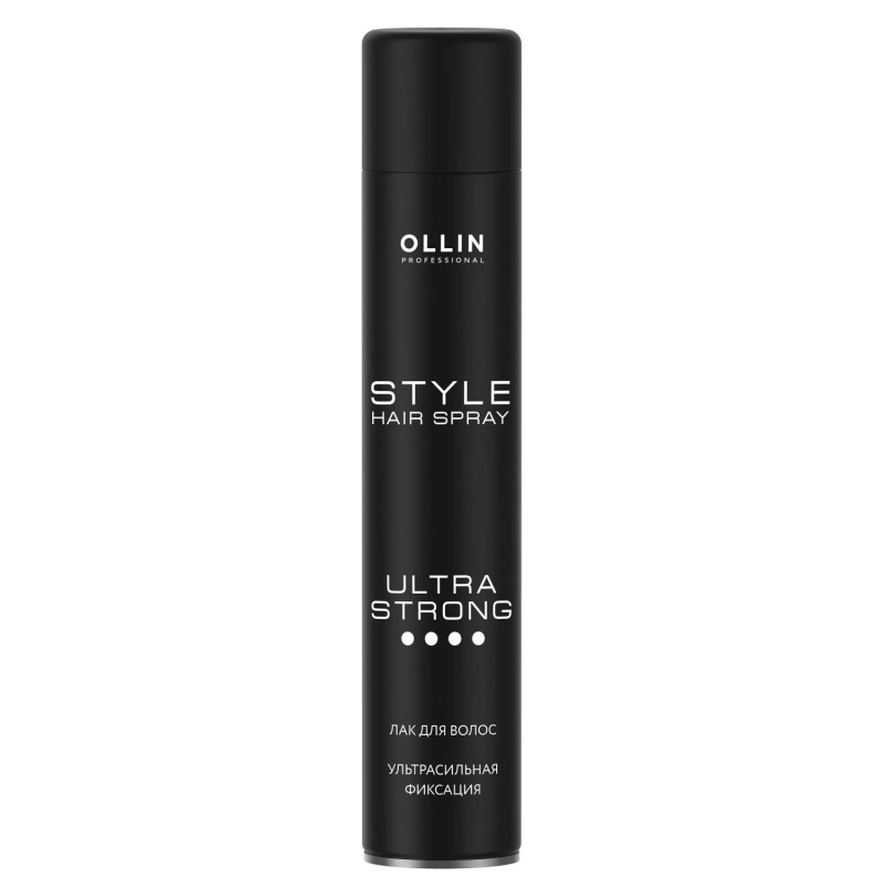 Лак для волос OLLIN PROFESSIONAL ультрасильной фиксации 500мл
