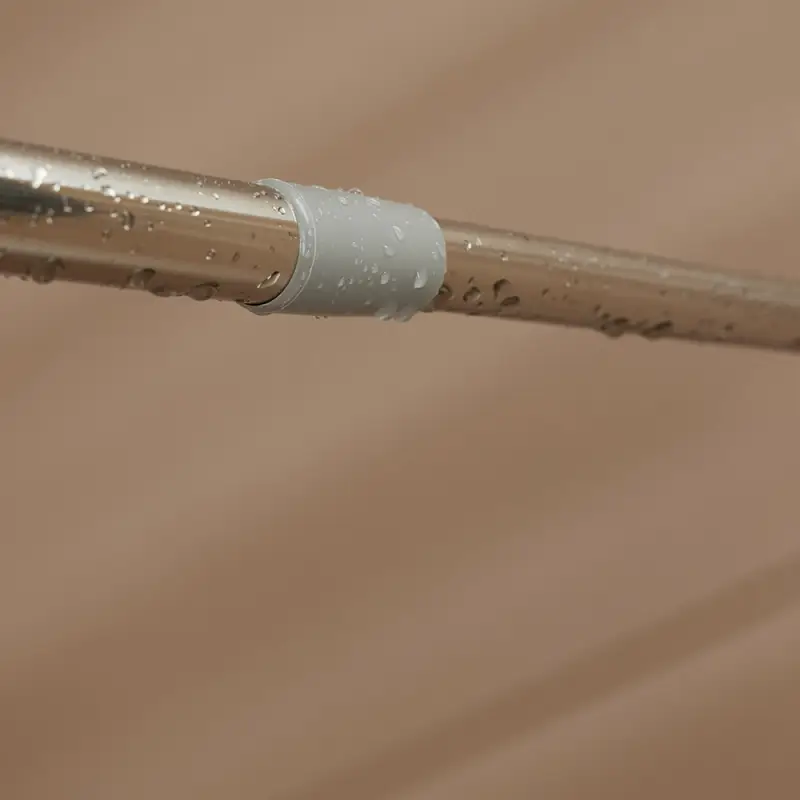 Карниз для шторы в ванную тм VETTA, 2м, телескопический, нерж.сталь