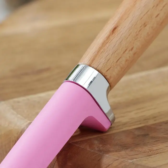 Лопатка с прорезями Доляна «Стелла», 29 см, цвет розовый