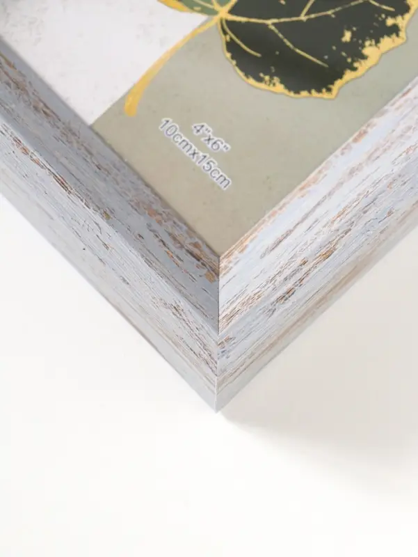 Фоторамка пластик 10х15 см "Прованс" серо-голубой 19х13,7х3 см