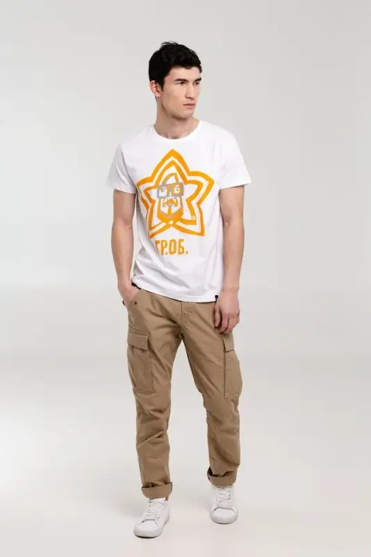 Футболка «Меламед. Егор Летов», белая, размер S Футболка «Меламед. Егор Летов», белая, размер S