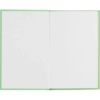 Бизнес-тетрадь А5,80л,7БЦ мат.лам,тон.бл,кл, Attache Bright colours лайм