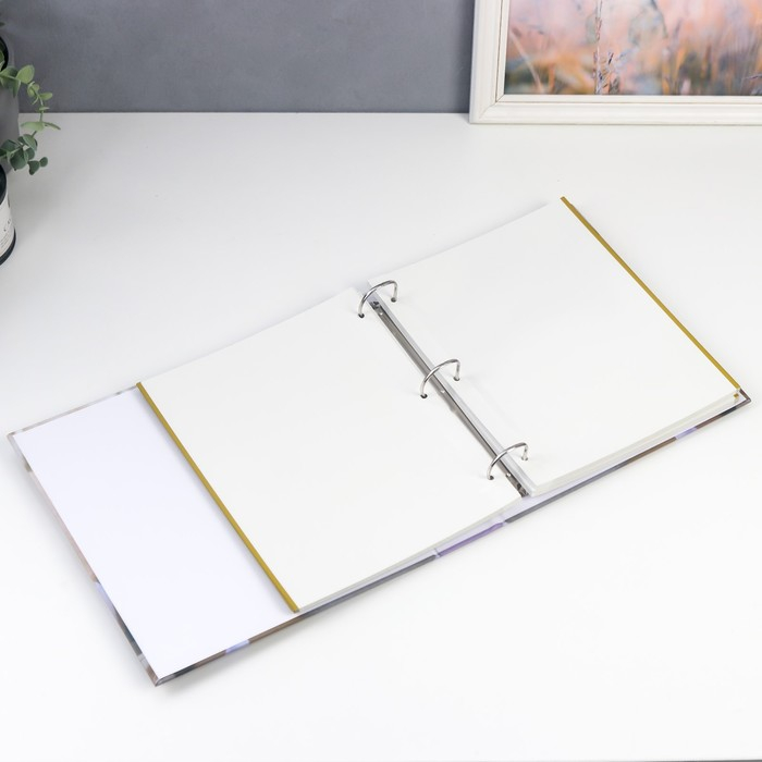 Фотоальбом 50 магнитных листов (100стр) Фотоальбом 50 магнитных листов (100стр) "Подарок" 23х28 см