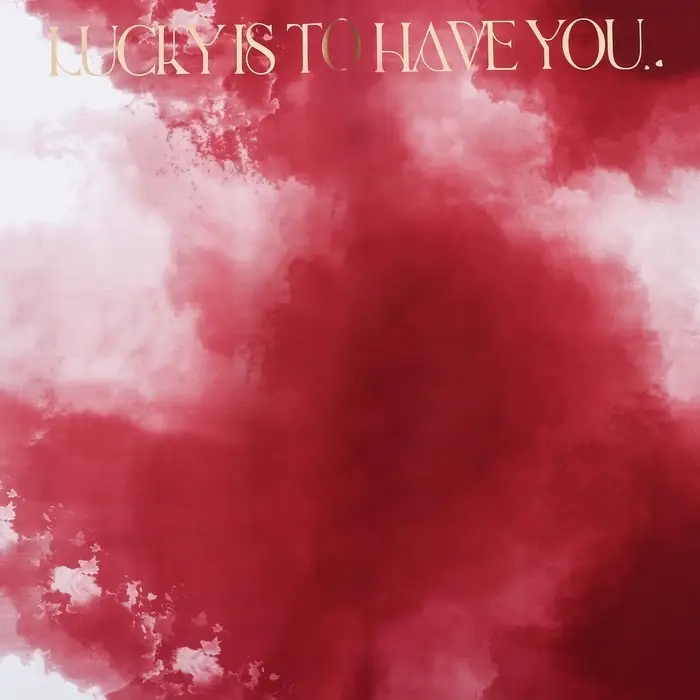 Пленка для цветов матовая, «Акварель», 57×57 см, винный