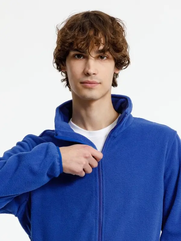 Куртка флисовая унисекс Nesse, синяя, размер M/L Куртка флисовая унисекс Nesse, синяя, размер M/L