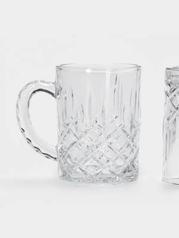 Набор кружек Lord-Sezar, 170 мл, 6 шт., стекло, прозрачный