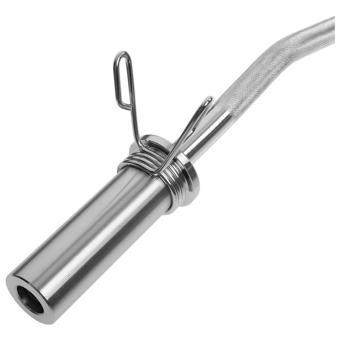 Гриф гнутый Вайдера W-образный с замками ONLYTOP, вес 6,3 кг, 120 см, d=50 мм, до 120 кг Гриф гнутый Вайдера W-образный с замками ONLYTOP, вес 6,3 кг, 120 см, d=50 мм, до 120 кг