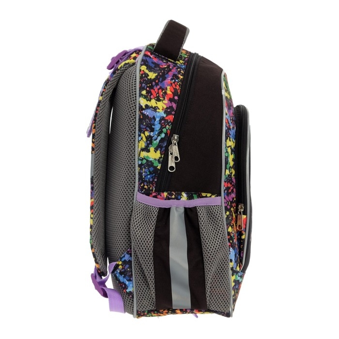 Рюкзак школьный Erich Krause ErgoLine 15L, 39 х 28 х 14 см, эргономичная спинка, Butterfly 51597 Рюкзак школьный Erich Krause ErgoLine 15L, 39 х 28 х 14 см, эргономичная спинка, Butterfly 51597