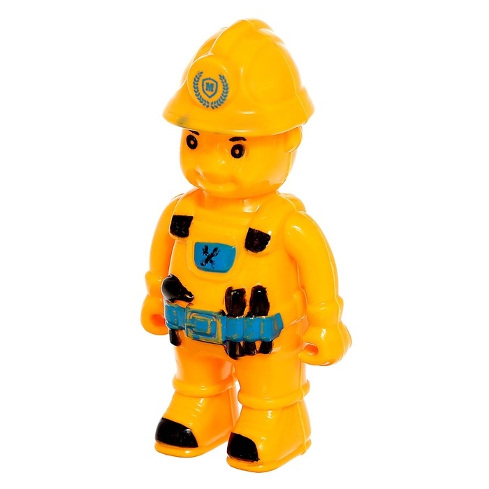 Набор машинок «Спецтехника», 3 шт, дорожные знаки, МИКС Набор машинок «Спецтехника», 3 шт, дорожные знаки, МИКС