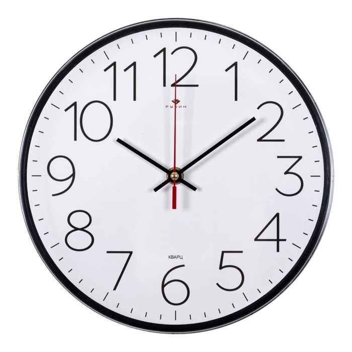 Часы настенные интерьерные Часы настенные интерьерные "Классика", бесшумные, d-25 см, АА