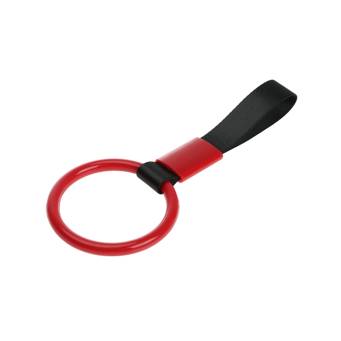 Подвеска цурикава, JDM, кольцо 10 см, красный Подвеска цурикава, JDM, кольцо 10 см, красный