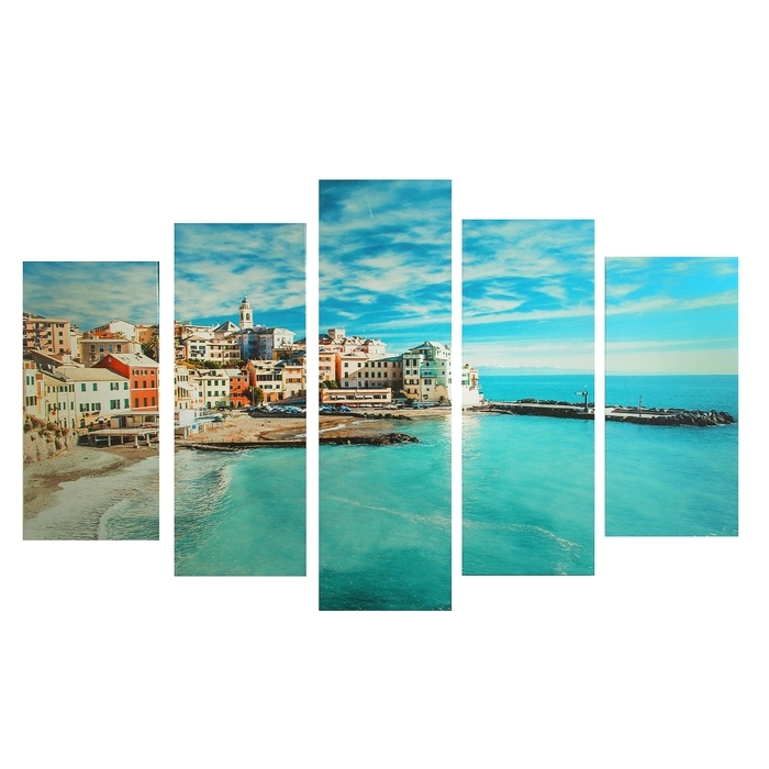 Картина модульная на подрамнике  Картина модульная на подрамнике "Испания" 2-25х52, 2-25х66,5, 1-25х80 см, 80*140 см