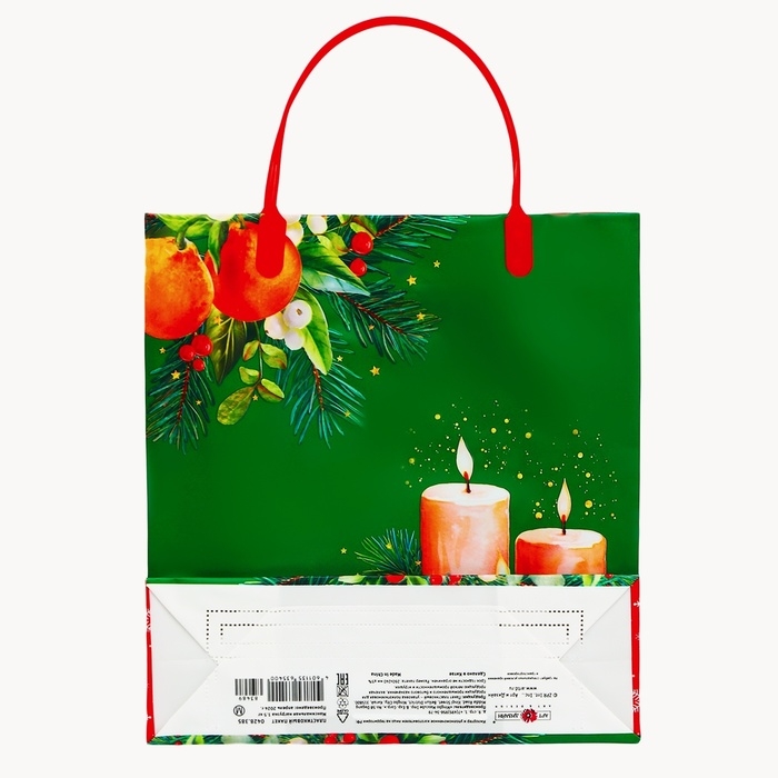 Пакет подарочный мягкий пластик Пакет подарочный мягкий пластик "Игрушки" 140 мкм Сумка 25 х 24 х 8 см