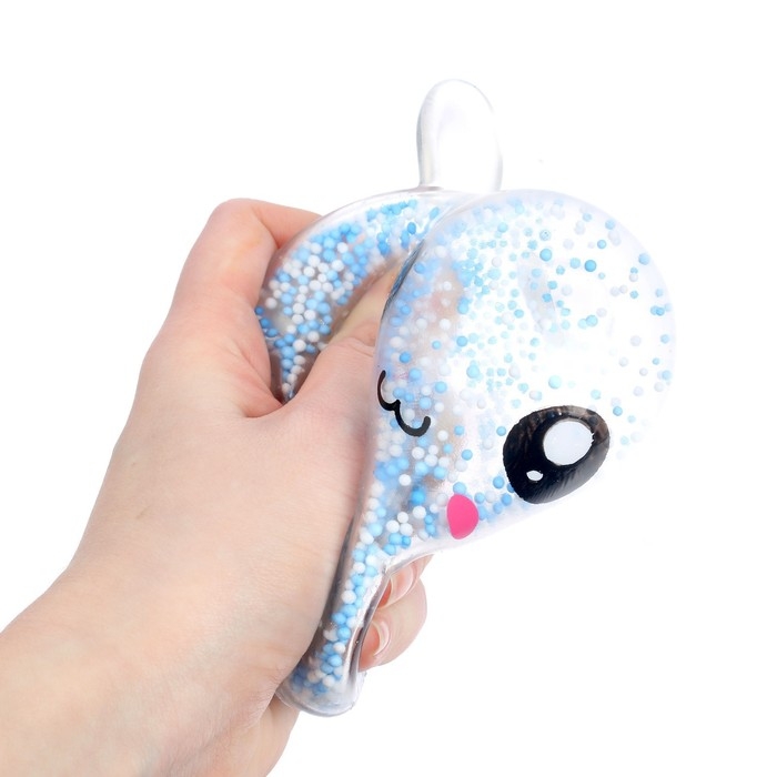 Мялка &laquo;Зайка&raquo; световой, цвета МИКС