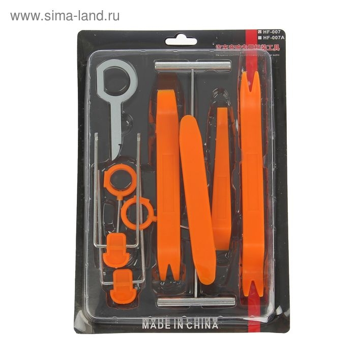 Инструмент для разбора пластика в авто, набор 12 предметов Инструмент для разбора пластика в авто, набор 12 предметов