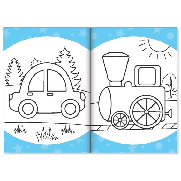 Раскраски в дорогу, набор, 6 шт. по 20 стр. Раскраски в дорогу, набор, 6 шт. по 20 стр.