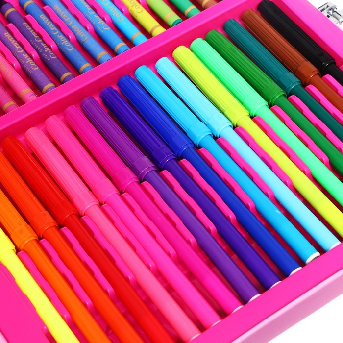 Набор для рисования в розовой коробке Набор для рисования в розовой коробке