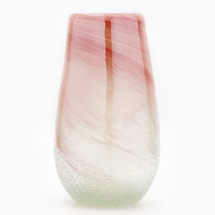 Ваза для цветов «Элен» из цветного стекла 30,5×17,5×17,5 см Ваза для цветов «Элен» из цветного стекла 30,5×17,5×17,5 см