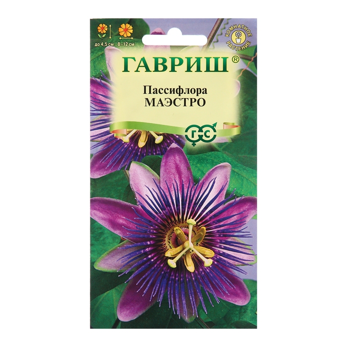 Семена Пассифлора  Семена Пассифлора "Маэстро", 5 шт.