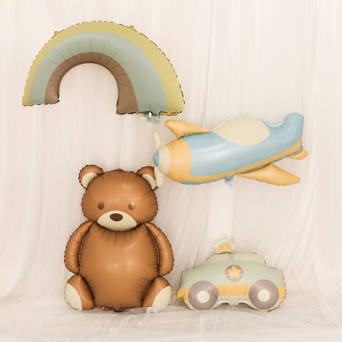 Шар фольгированный 35 Шар фольгированный 35" «Милый мишка»
