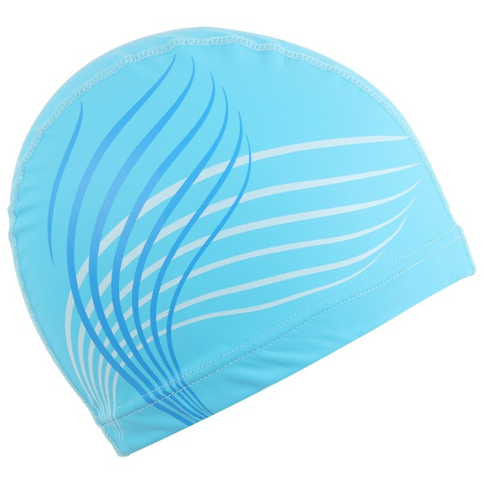 Шапочка для плавания взрослая ONLYTOP, тканевая, обхват 54-60 см, цвета МИКС Шапочка для плавания взрослая ONLYTOP, тканевая, обхват 54-60 см, цвета МИКС