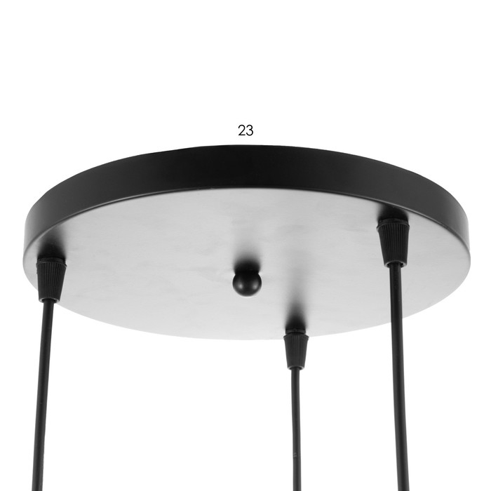 Светильник BayerLux Светильник BayerLux "Кронос" 3хE27 40Вт черный 32х32х100 см