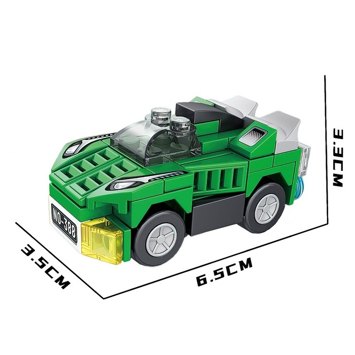 Конструктор Гонка &laquo;Спорткар&raquo;, 58 деталей
