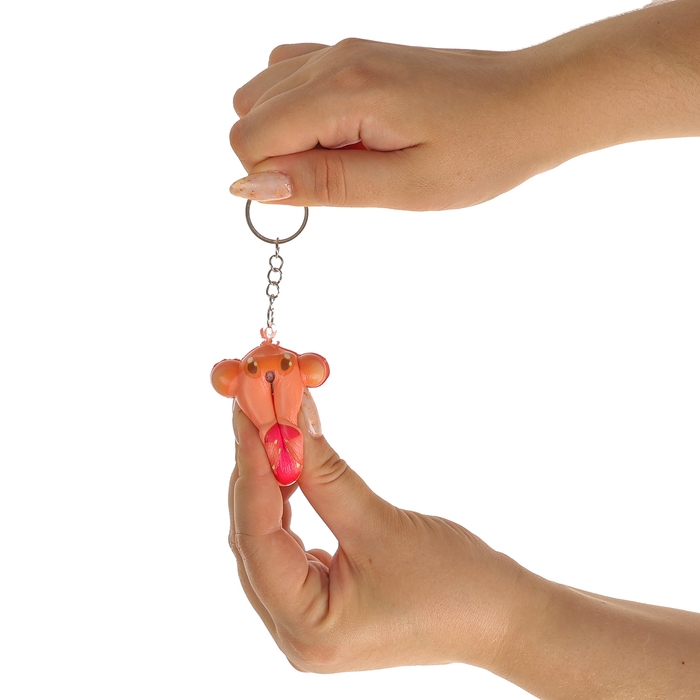 Мялка-сквиш «Страшилки», на брелоке, цвет МИКС Мялка-сквиш «Страшилки», на брелоке, цвет МИКС